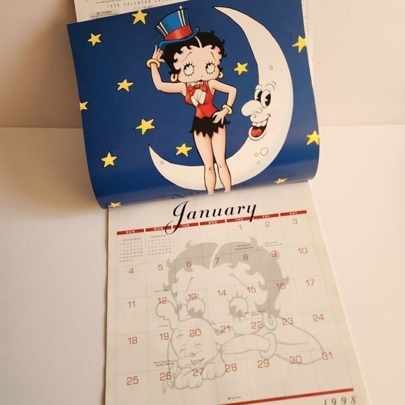 Betty Boop 1998 Calendar - Picture 4 of 5